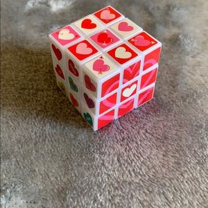 mini valentine's day rubix cube